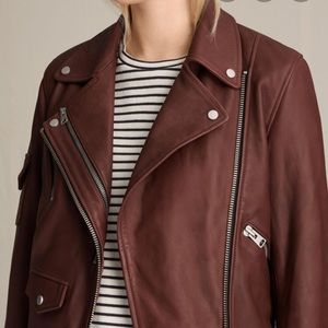 All Saints Harland Biker Leather Jacket